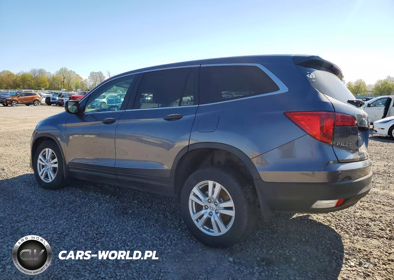 2018 Honda Pilot Lx VIN:5FNYF6H14JB029652 - 2