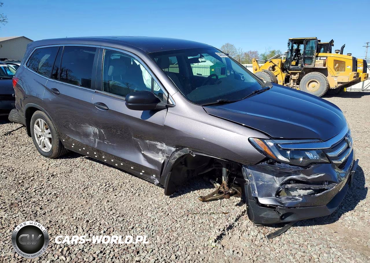 2018 Honda Pilot Lx VIN:5FNYF6H14JB029652 - 4