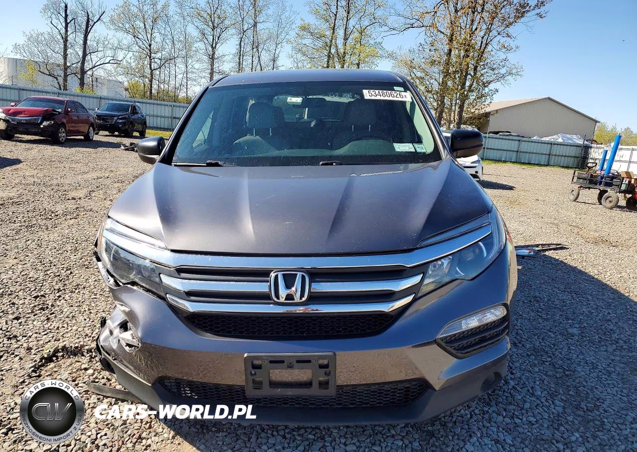 2018 Honda Pilot Lx VIN:5FNYF6H14JB029652 - 5