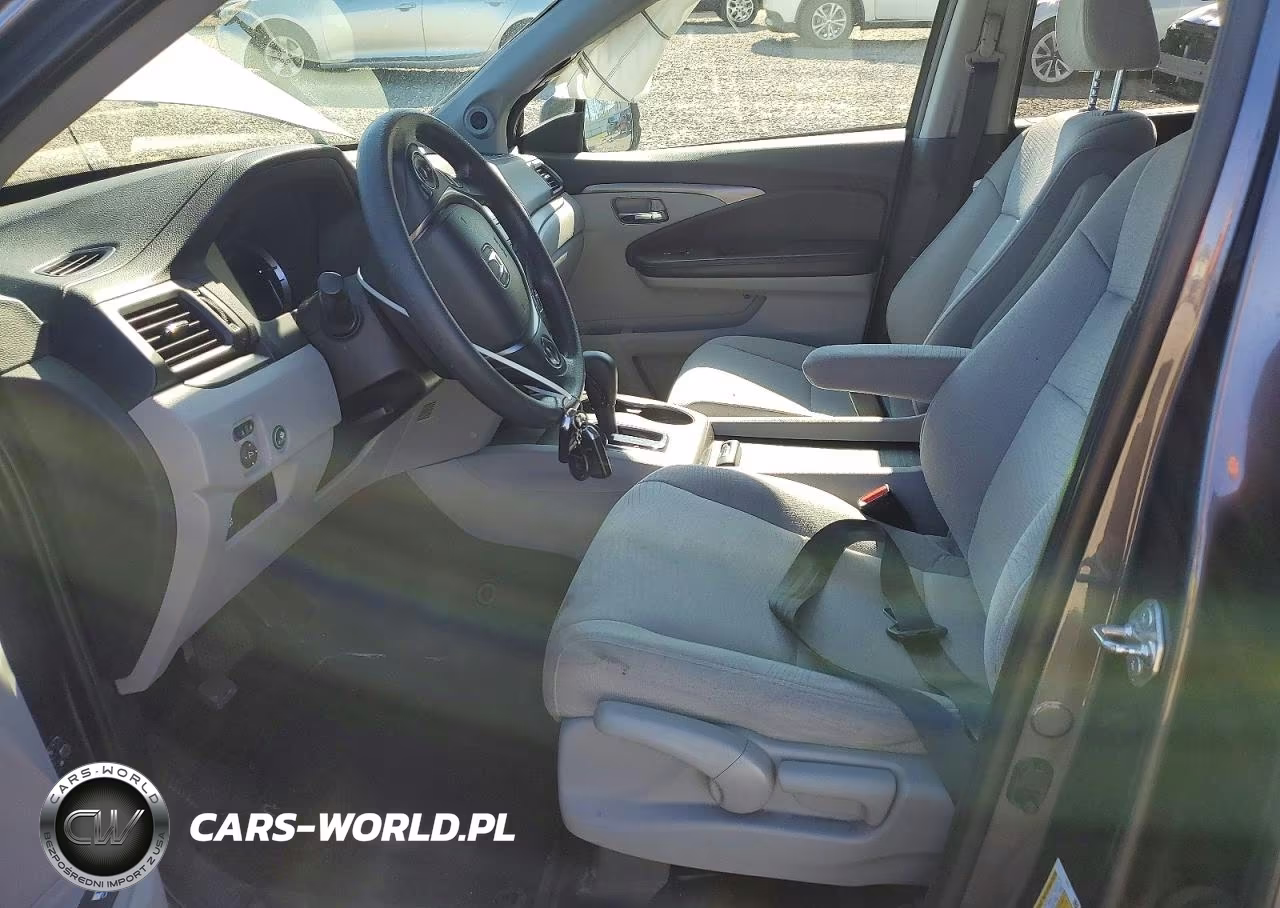 2018 Honda Pilot Lx VIN:5FNYF6H14JB029652 - 7