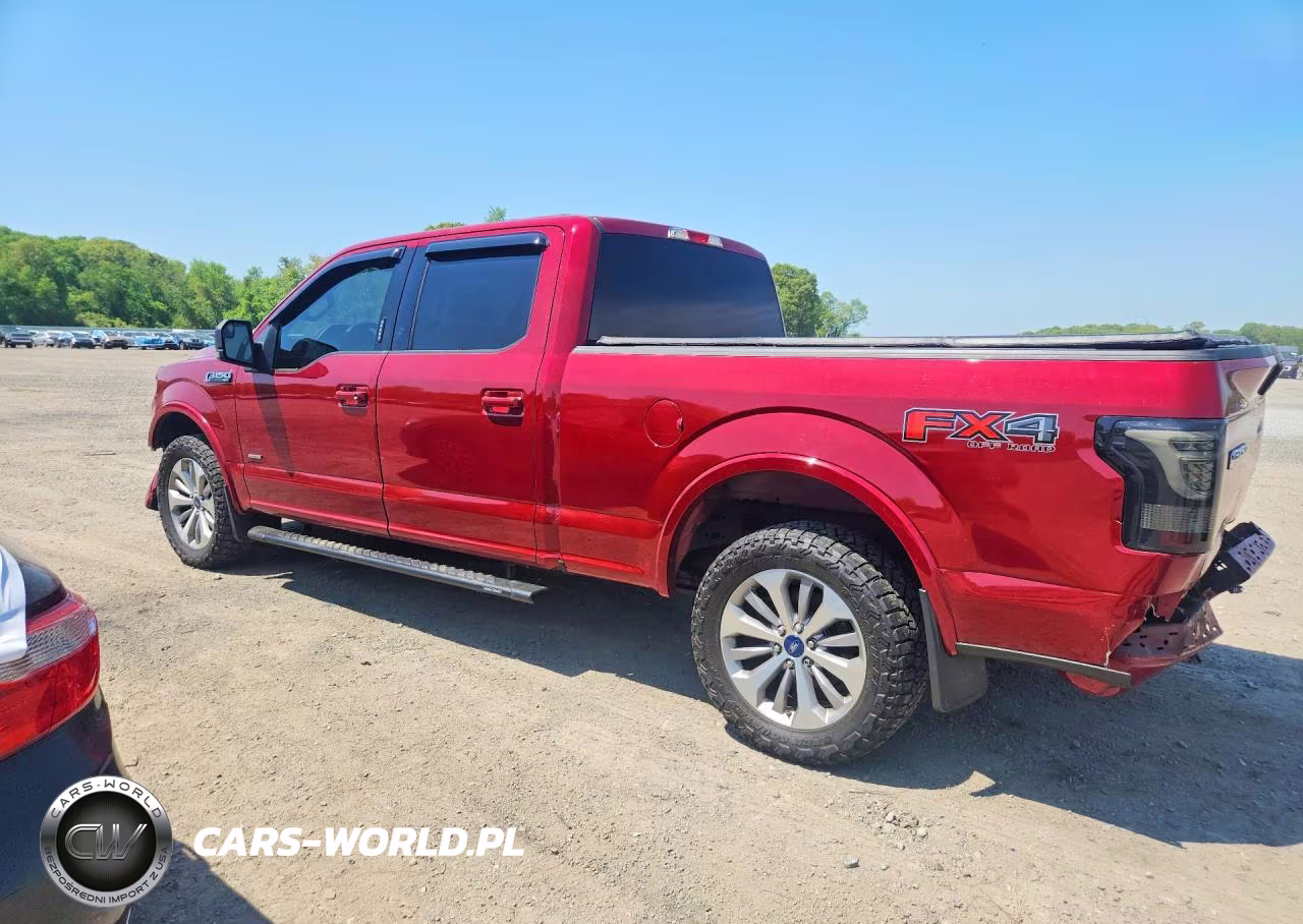 2016 Ford F150 Supercrew VIN:1FTFW1EG4GFA02295 - 2