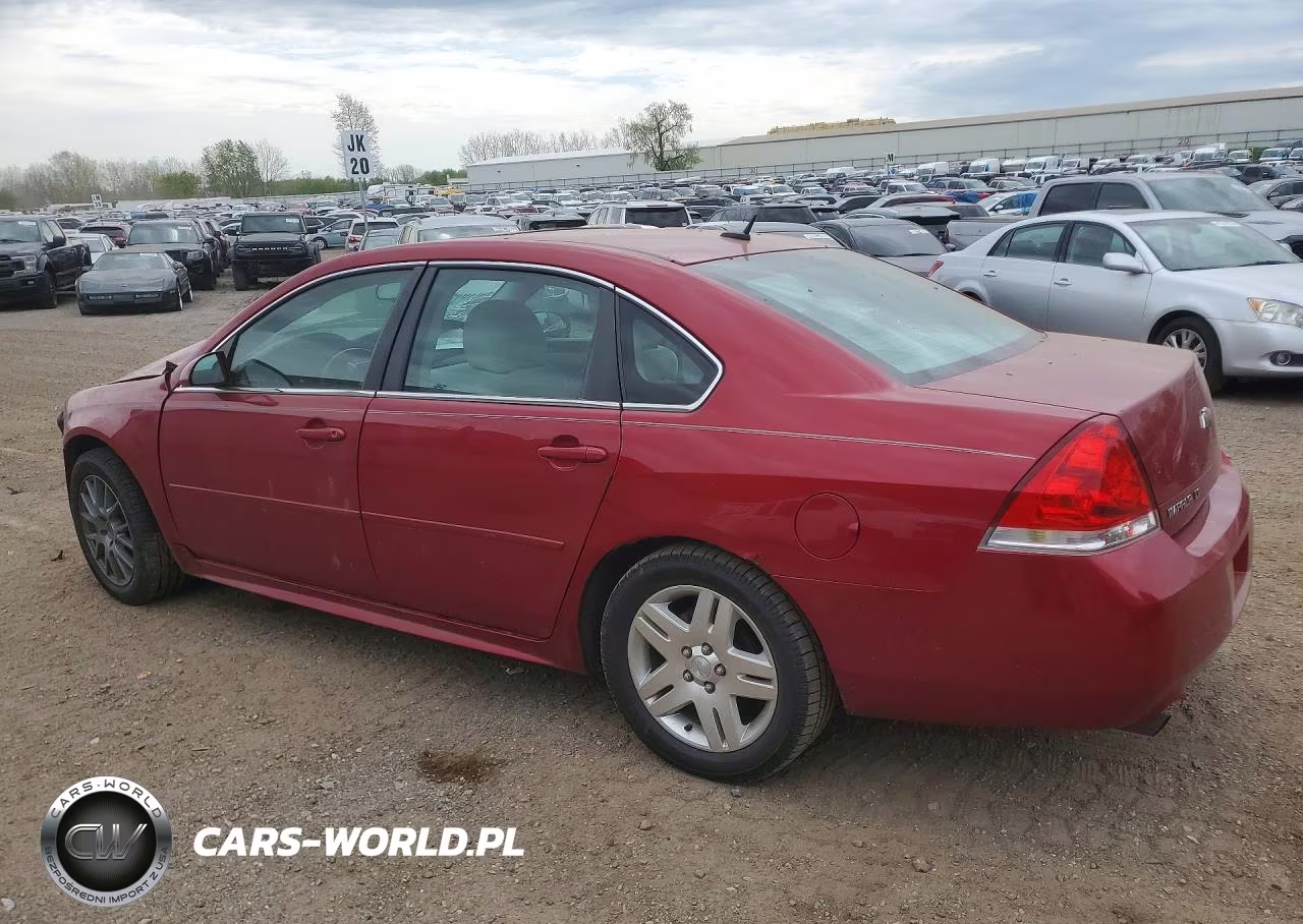 2013 Chevrolet Impala Lt VIN:2G1WG5E3XD1257787 - 2