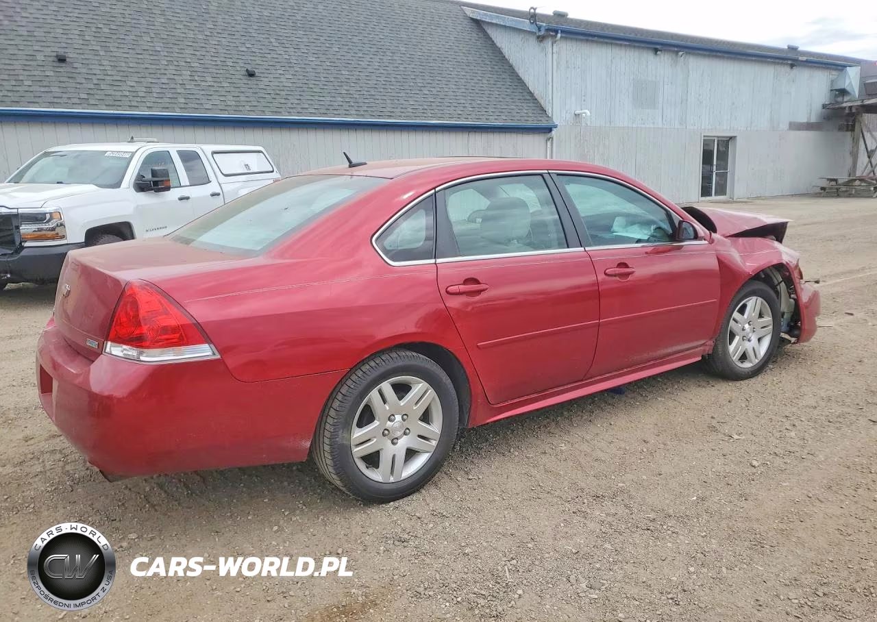 2013 Chevrolet Impala Lt VIN:2G1WG5E3XD1257787 - 3