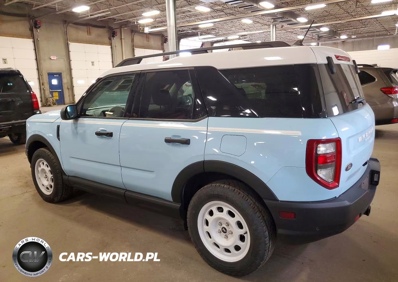 2024 Ford Bronco Sport Heritage VIN:3FMCR9G66RRE16404 - 2