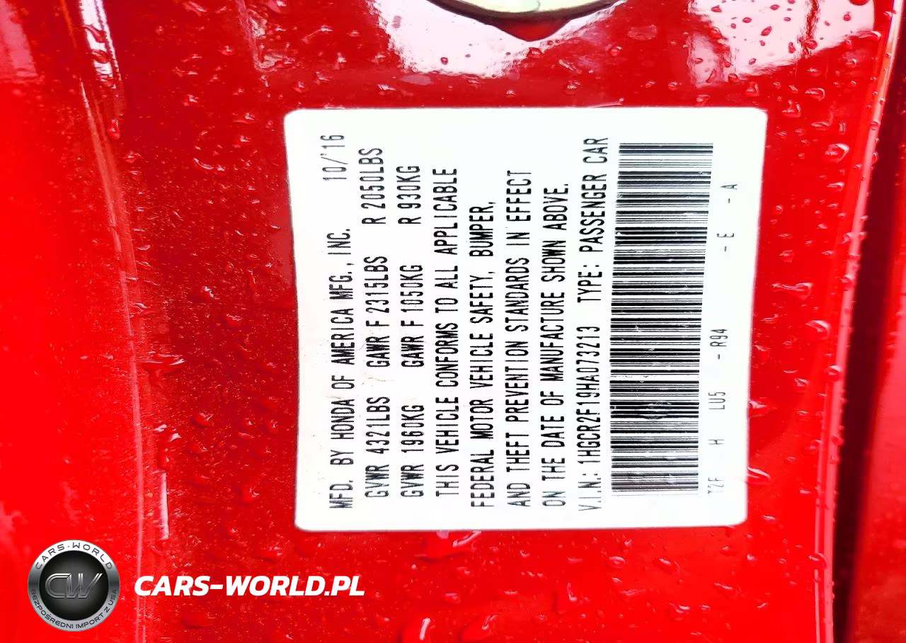 2017 Honda Accord Sport Special Edition VIN:1HGCR2F19HA073213 - 12