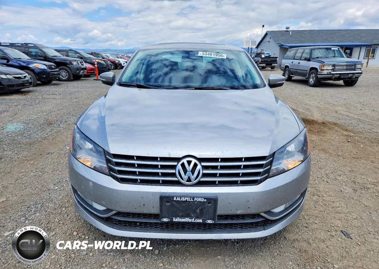 2013 Volkswagen Passat Sel VIN:1VWCN7A31DC139510 - 5