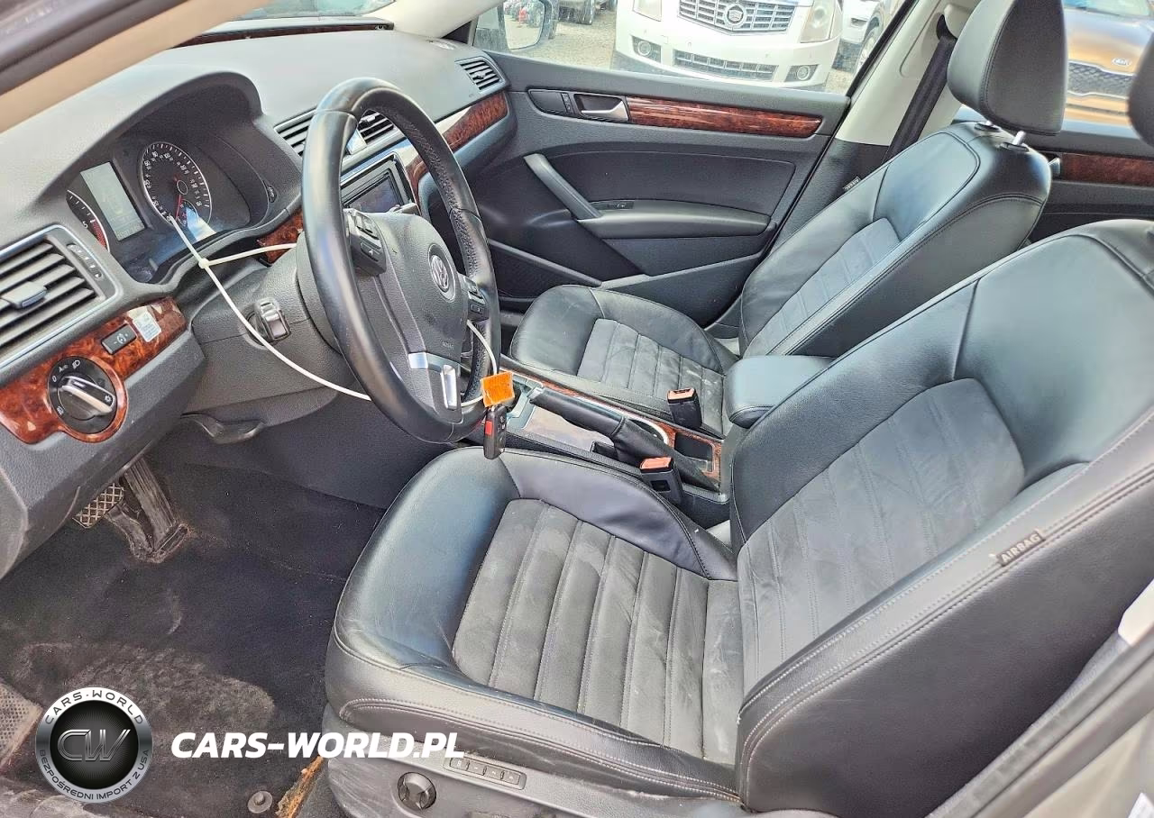 2013 Volkswagen Passat Sel VIN:1VWCN7A31DC139510 - 7