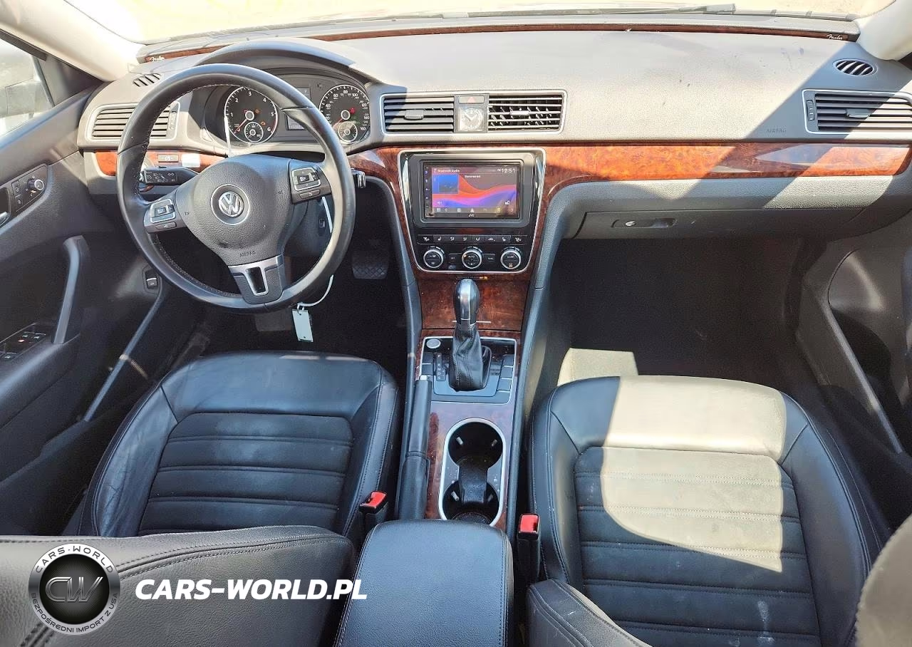 2013 Volkswagen Passat Sel VIN:1VWCN7A31DC139510 - 8