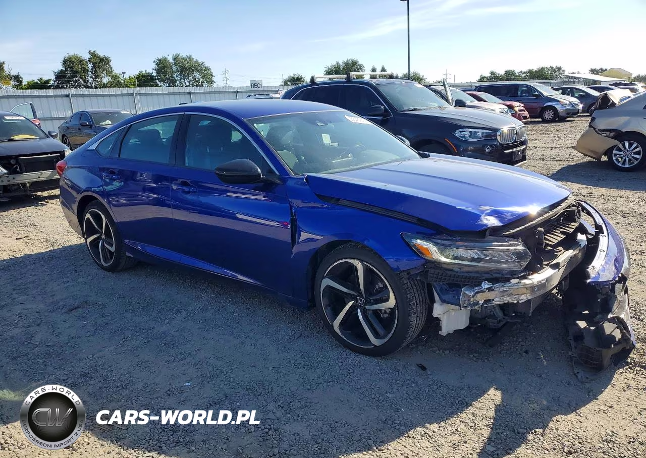2022 Honda Accord Sport VIN:1HGCV1F31NA104795 - 4