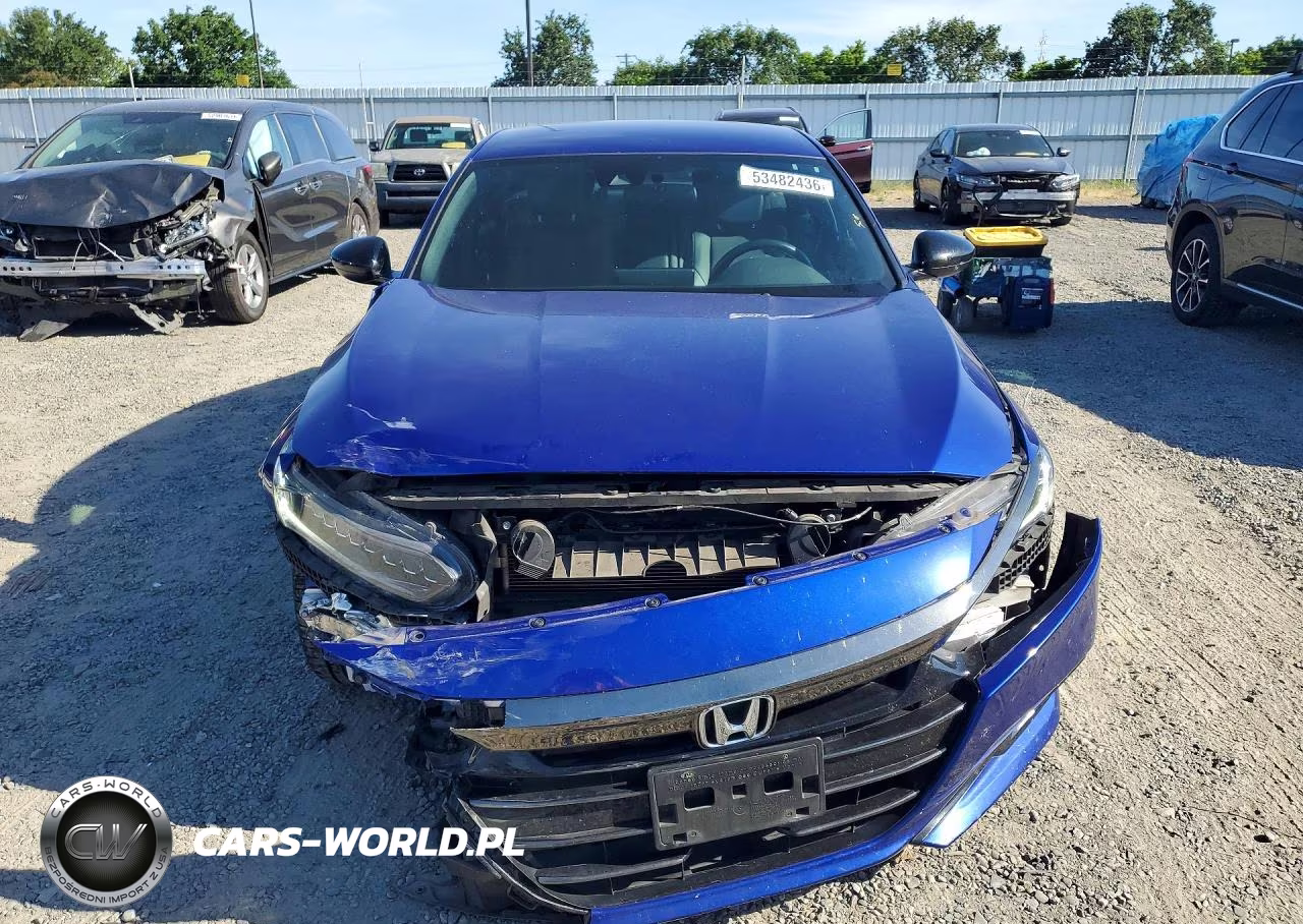2022 Honda Accord Sport VIN:1HGCV1F31NA104795 - 5