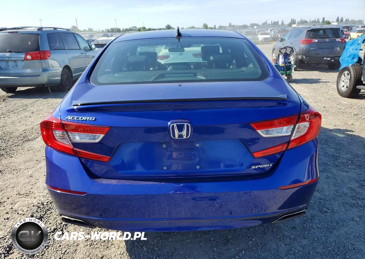 2022 Honda Accord Sport VIN:1HGCV1F31NA104795 - 6
