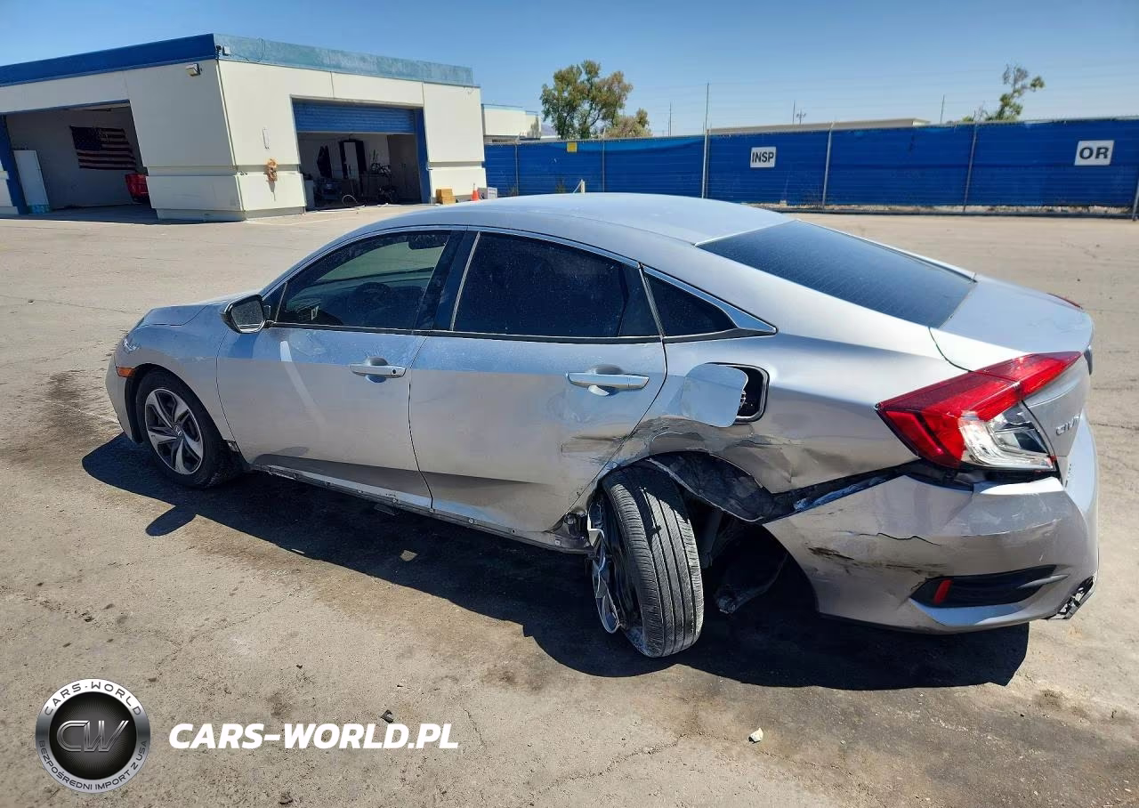 2020 Honda Civic Lx VIN:19XFC2F68LE027192 - 2
