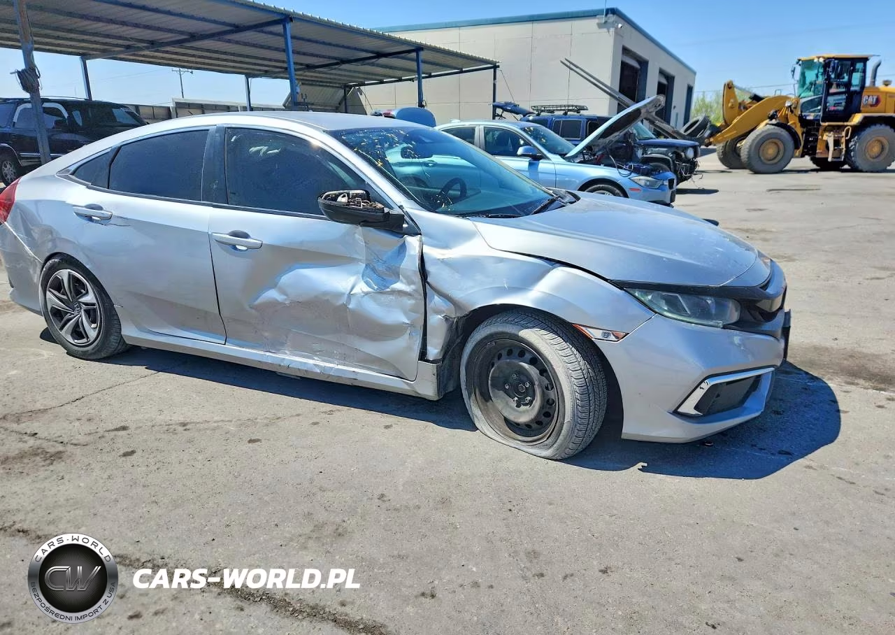2020 Honda Civic Lx VIN:19XFC2F68LE027192 - 4
