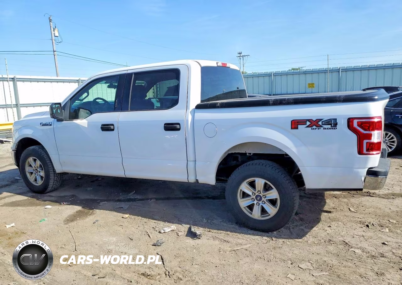 2018 Ford F150 Supercrew VIN:1FTEW1E57JKF63051 - 2