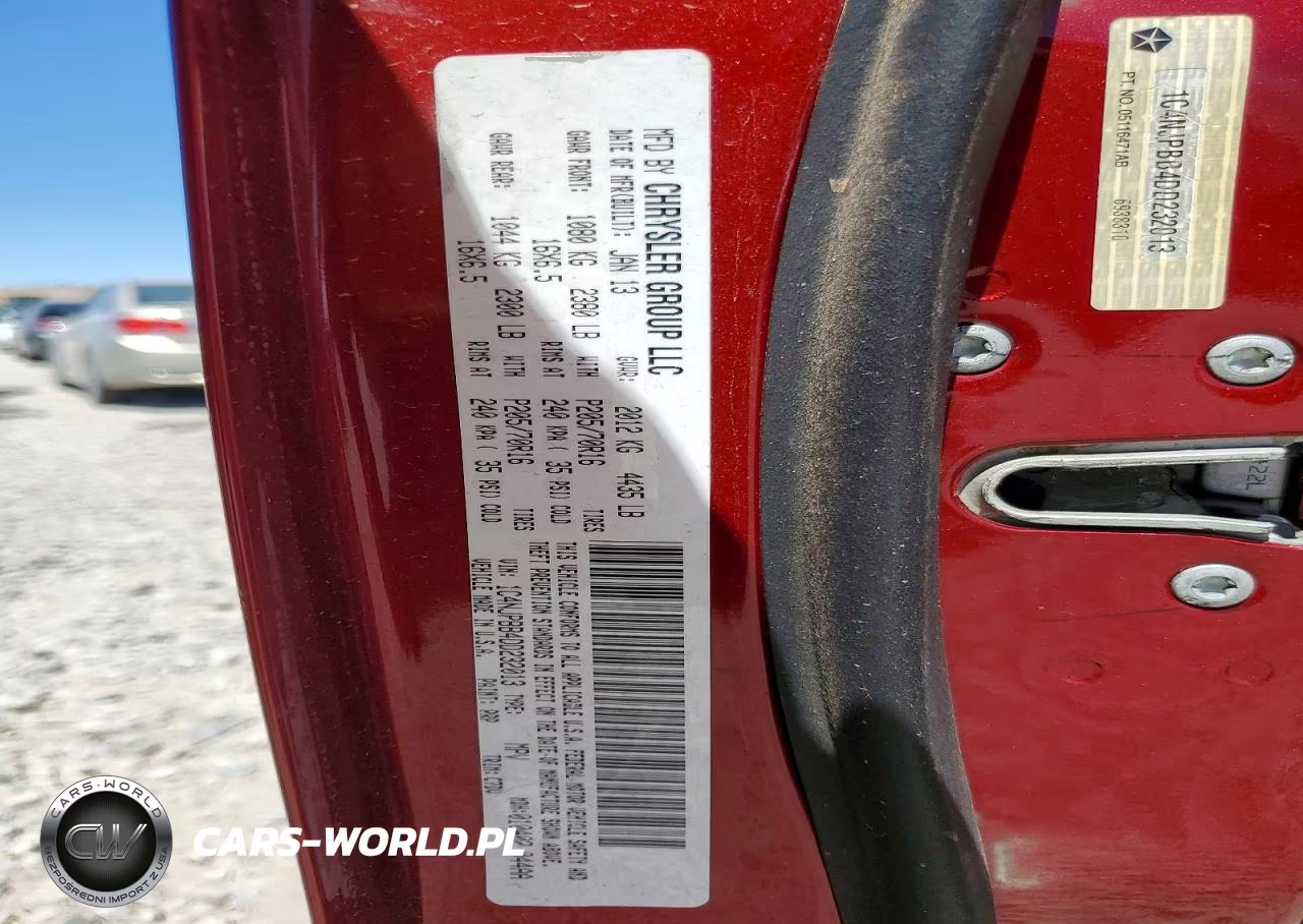 2013 Jeep Patriot Sport VIN:1C4NJPBB4DD232013 - 13