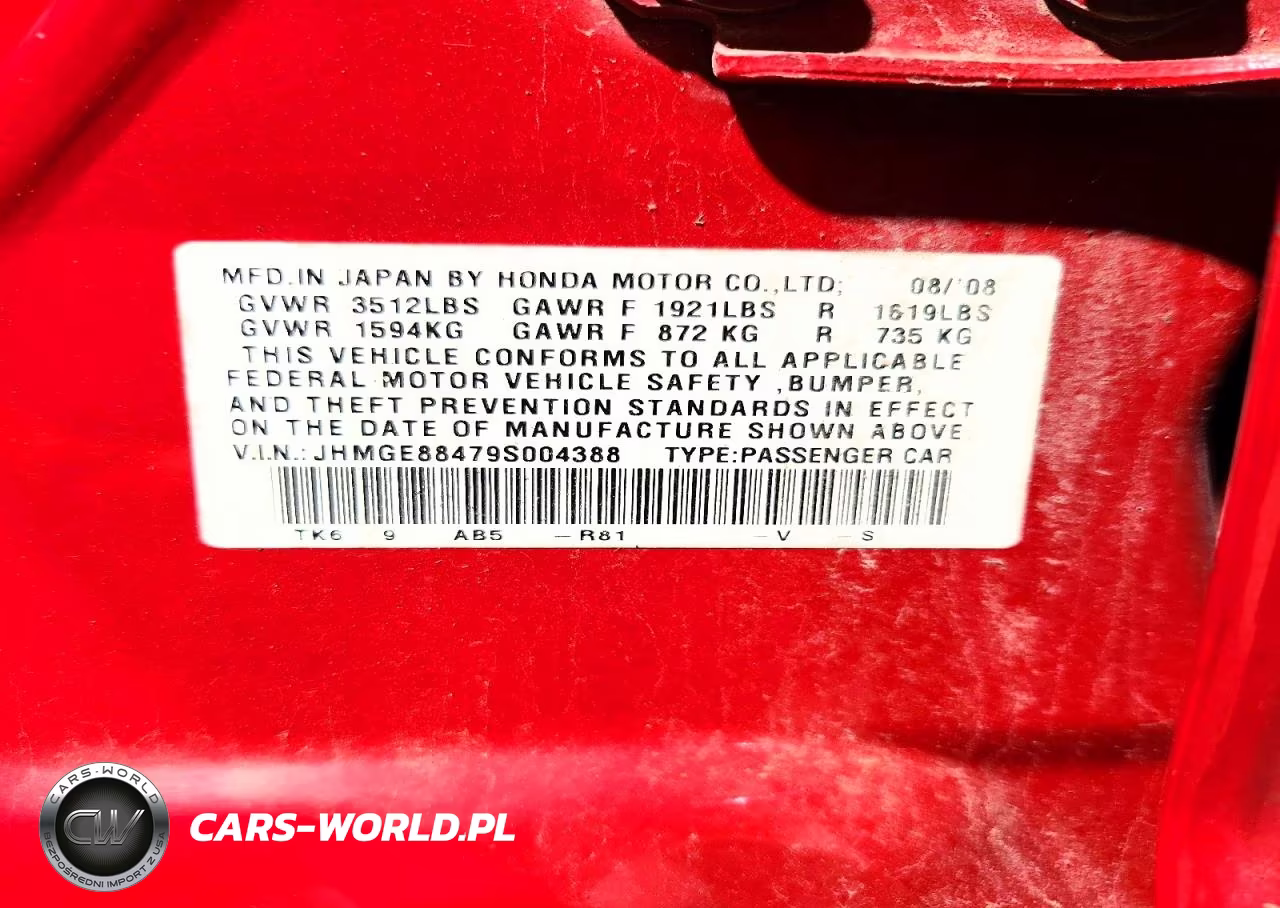 2009 Honda Fit Sport VIN:JHMGE88479S004388 - 14