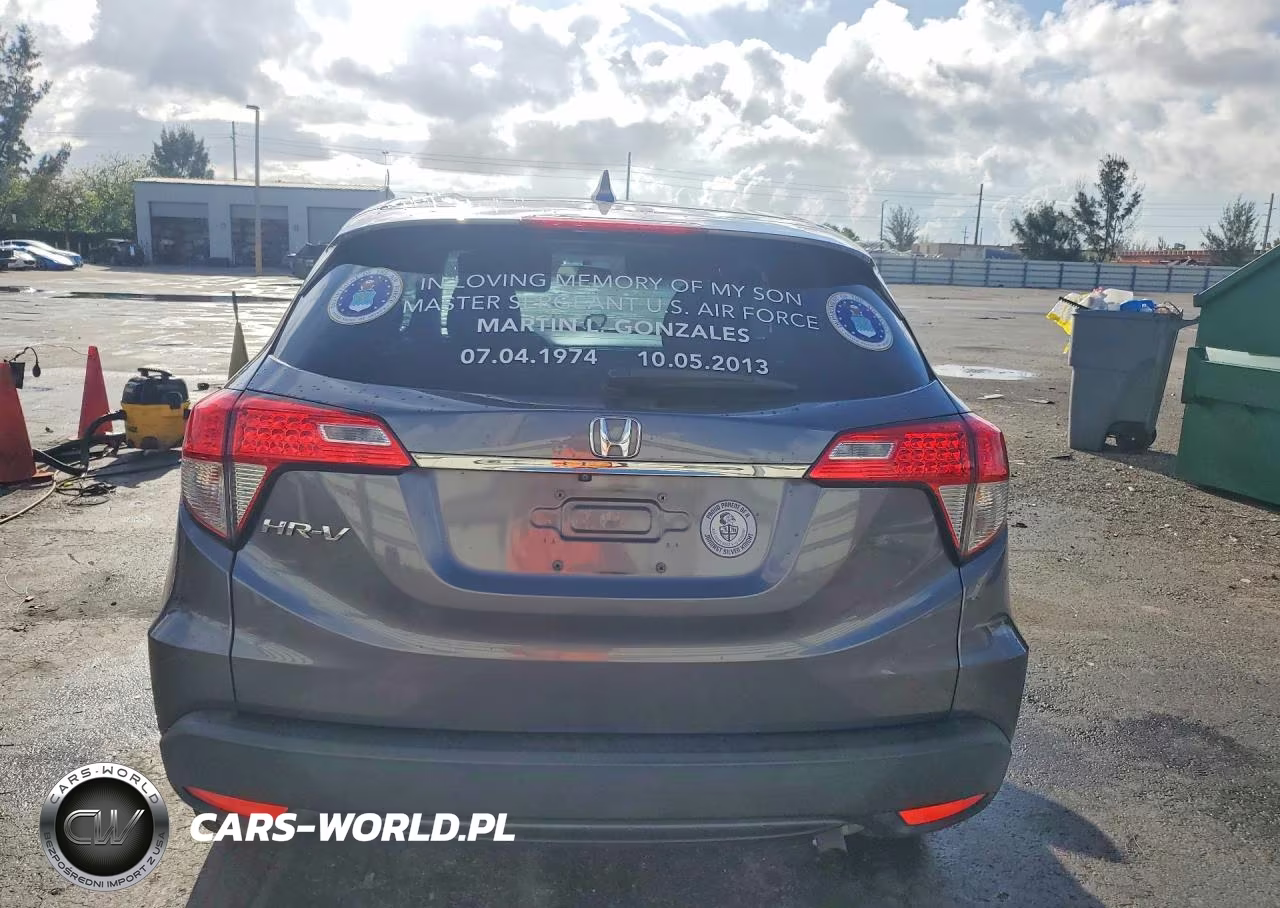 2021 Honda Hr-V Lx VIN:3CZRU5H33MM706139 - 6