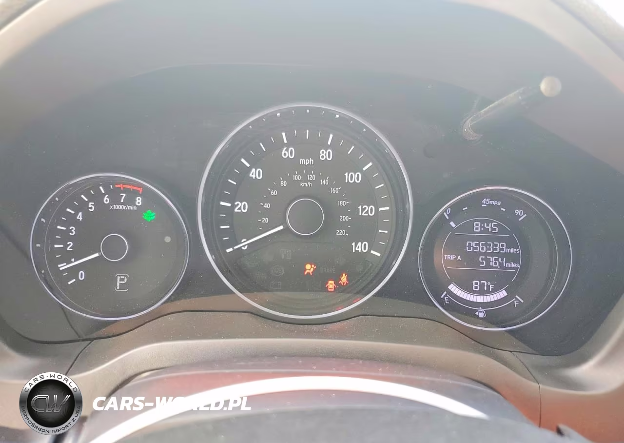 2021 Honda Hr-V Lx VIN:3CZRU5H33MM706139 - 9