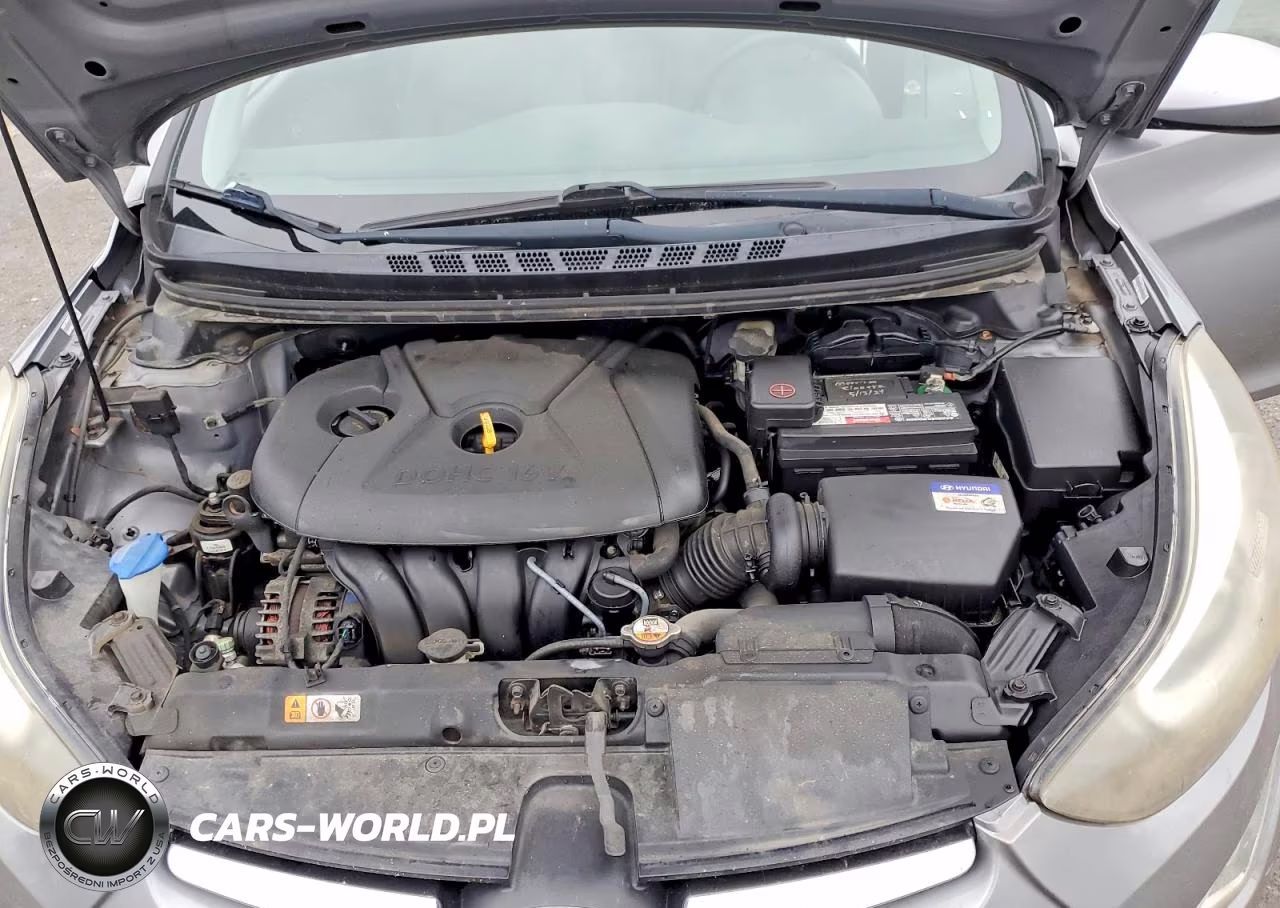 2014 Hyundai Elantra Se VIN:KMHDH4AE6EU030885 - 11