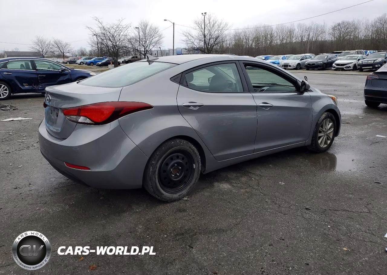 2014 Hyundai Elantra Se VIN:KMHDH4AE6EU030885 - 3