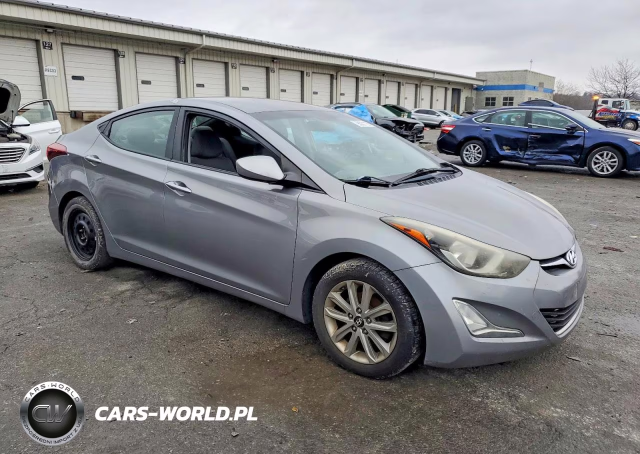 2014 Hyundai Elantra Se VIN:KMHDH4AE6EU030885 - 4