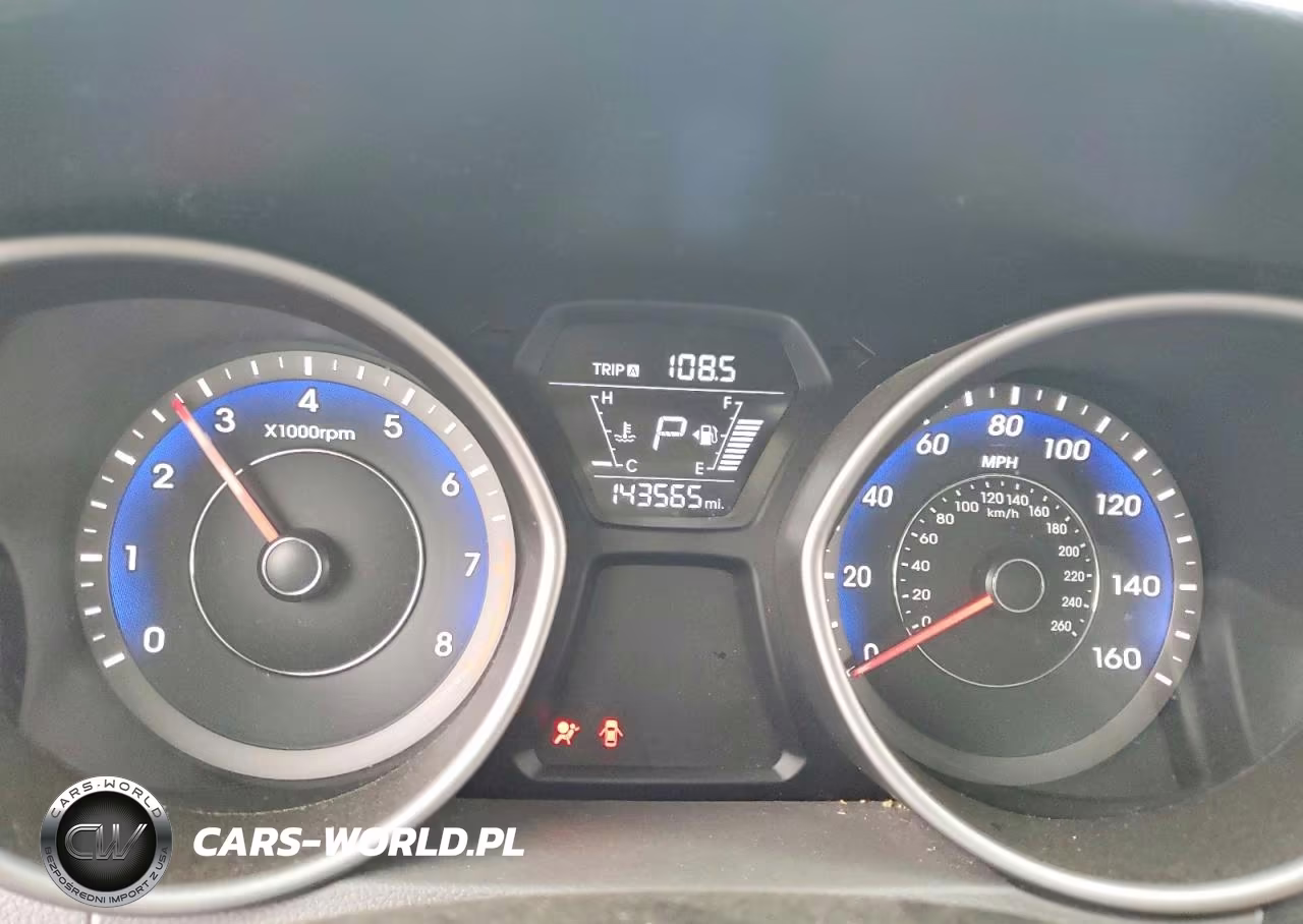 2014 Hyundai Elantra Se VIN:KMHDH4AE6EU030885 - 9
