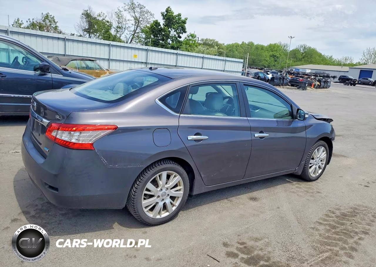 2013 Nissan Sentra S VIN:3N1AB7AP2DL668266 - 3