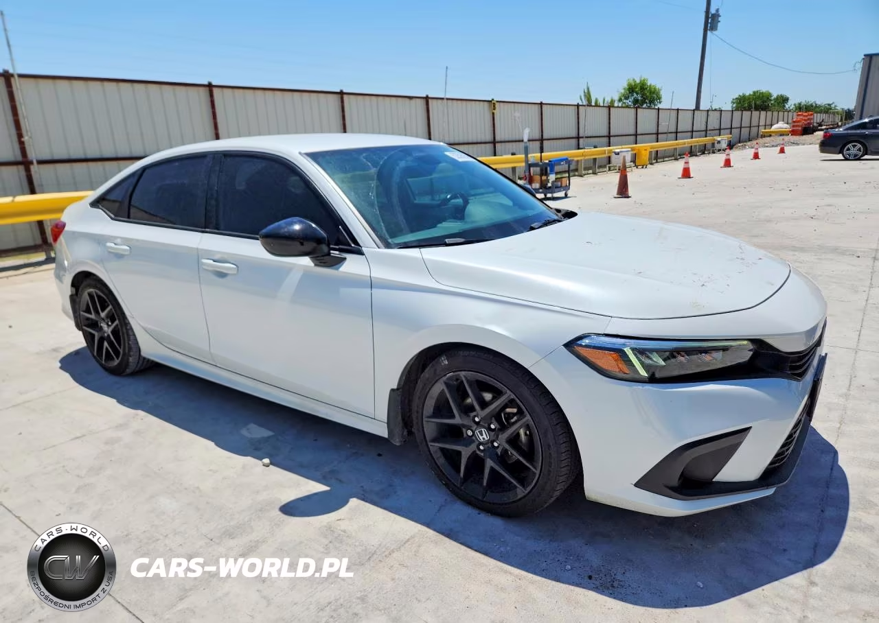 2022 Honda Civic Sport VIN:2HGFE2F54NH550381 - 4