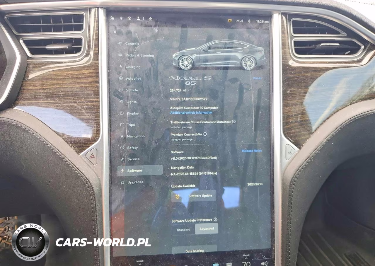 2014 Tesla Model S VIN:5YJSA1H10EFP62522 - 9