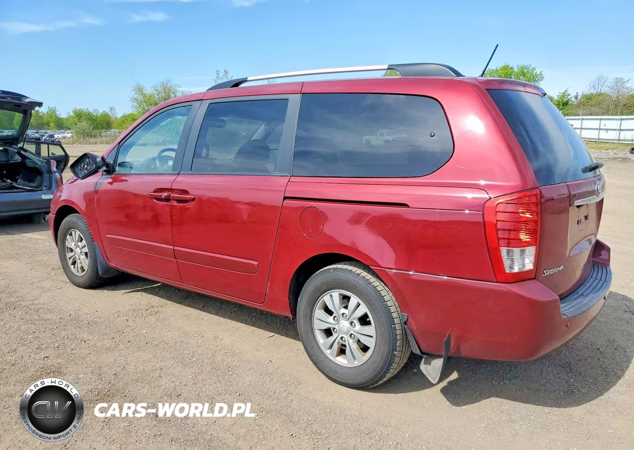 2012 Kia Sedona Lx VIN:KNDMG4C76C6507676 - 2