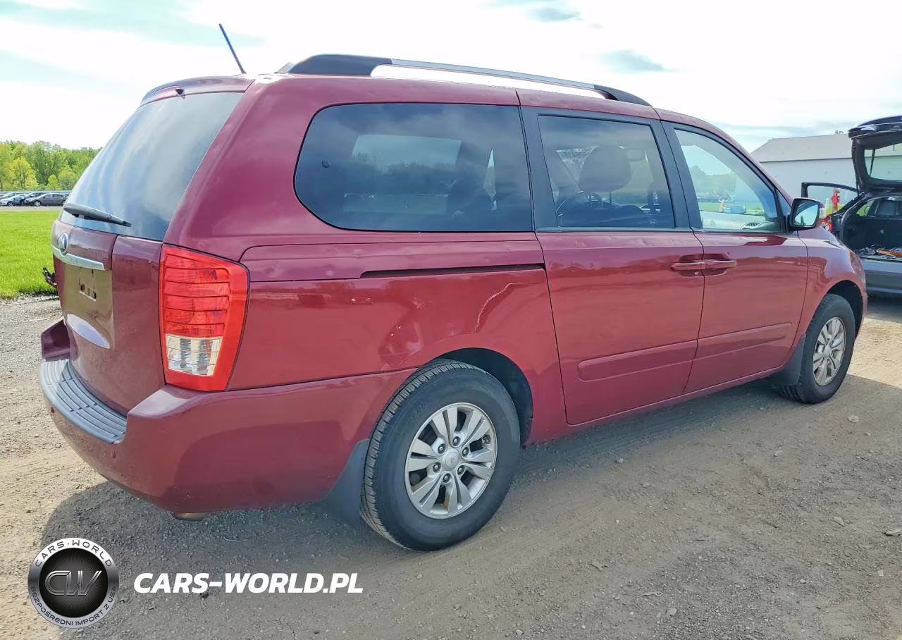2012 Kia Sedona Lx VIN:KNDMG4C76C6507676 - 3