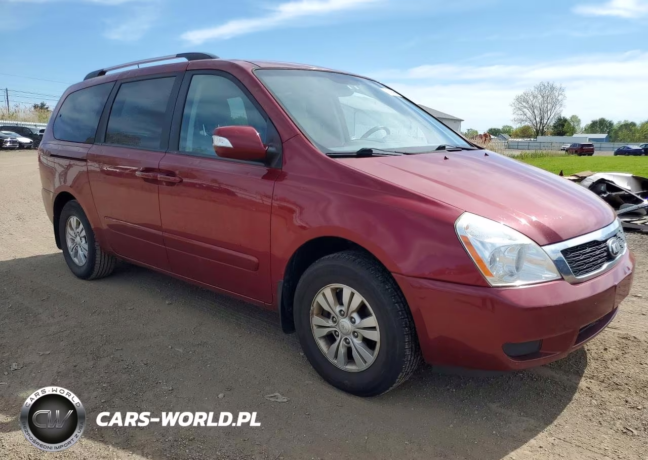 2012 Kia Sedona Lx VIN:KNDMG4C76C6507676 - 4