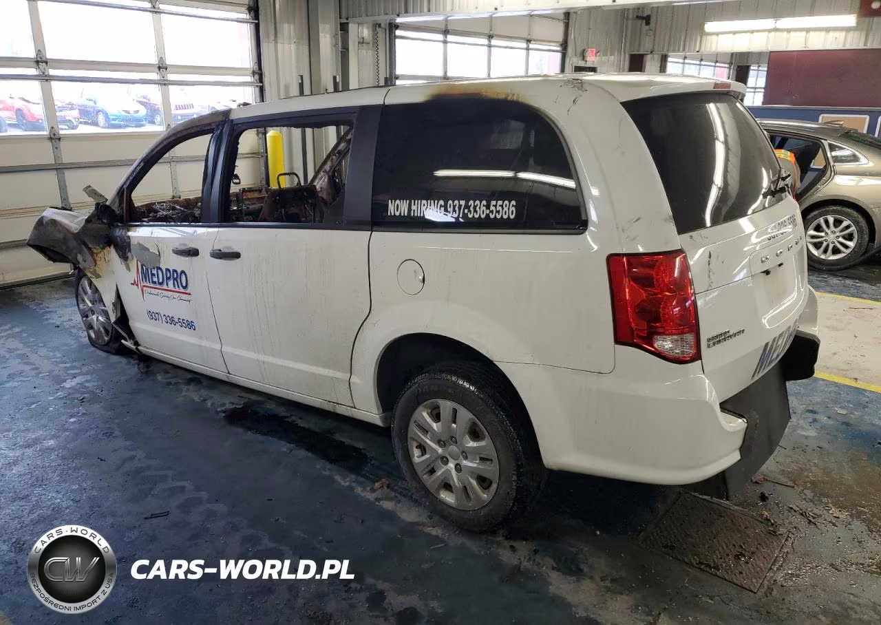 2019 Dodge Grand Caravan Se VIN:2C4RDGBG0KR677783 - 2