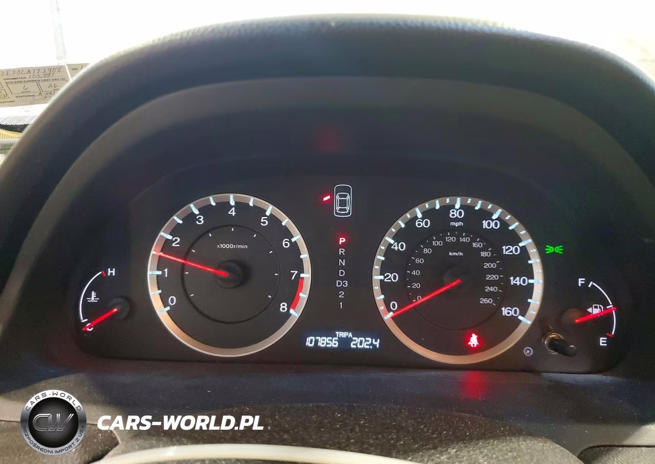 2012 Honda Accord Ex VIN:1HGCP2F70CA172408 - 9