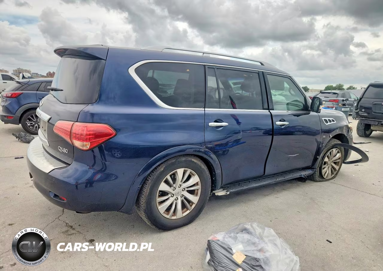 2017 Infiniti Qx80 Base VIN:JN8AZ2NE1H9152536 - 3