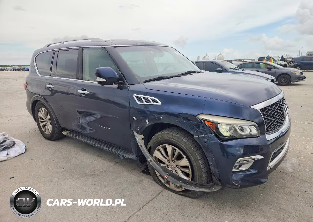 2017 Infiniti Qx80 Base VIN:JN8AZ2NE1H9152536 - 4