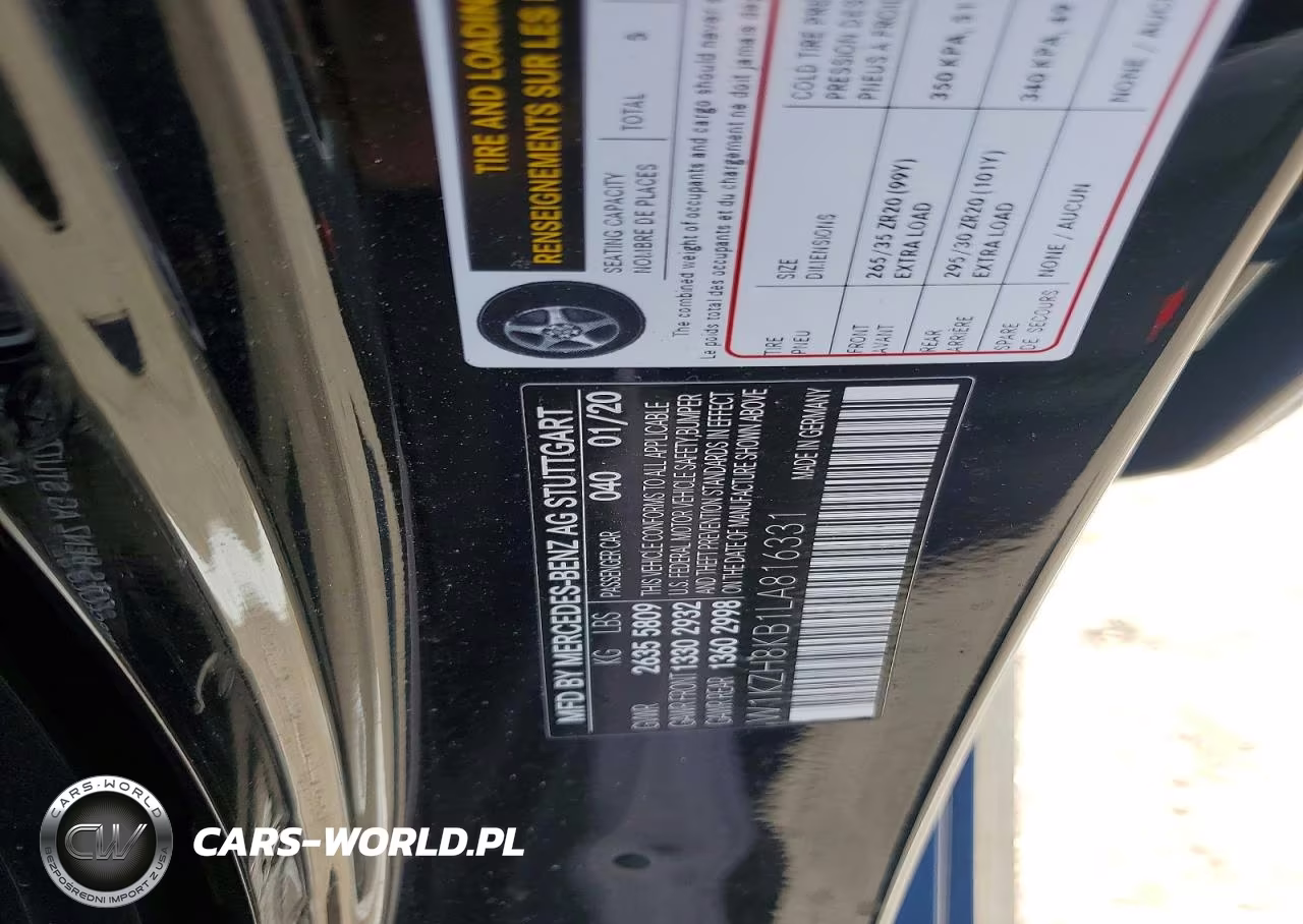 2020 Mercedes-Benz E 63 Amg VIN:W1KZH8KB1LA816331 - 13