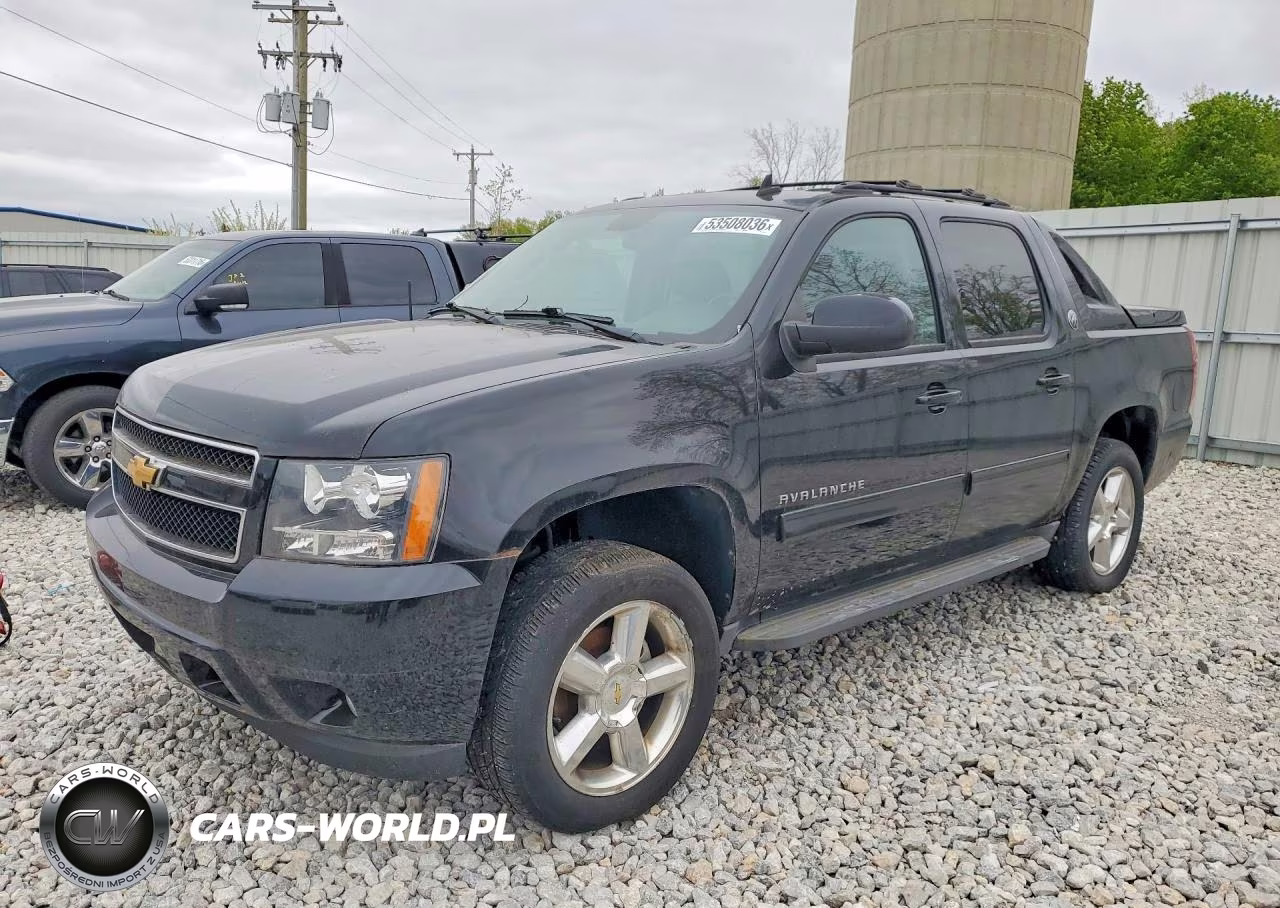 2013 Chevrolet Avalanche Lt VIN:3GNTKFE71DG107261 - 1