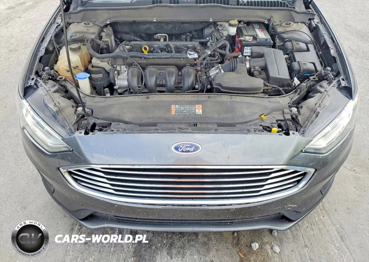 2019 Ford Fusion Se VIN:3FA6P0H74KR122375 - 11