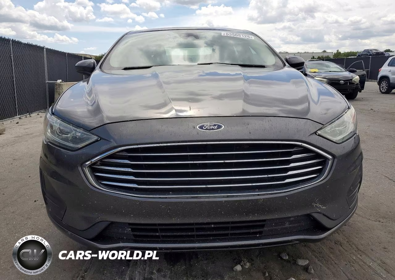 2019 Ford Fusion Se VIN:3FA6P0H74KR122375 - 5