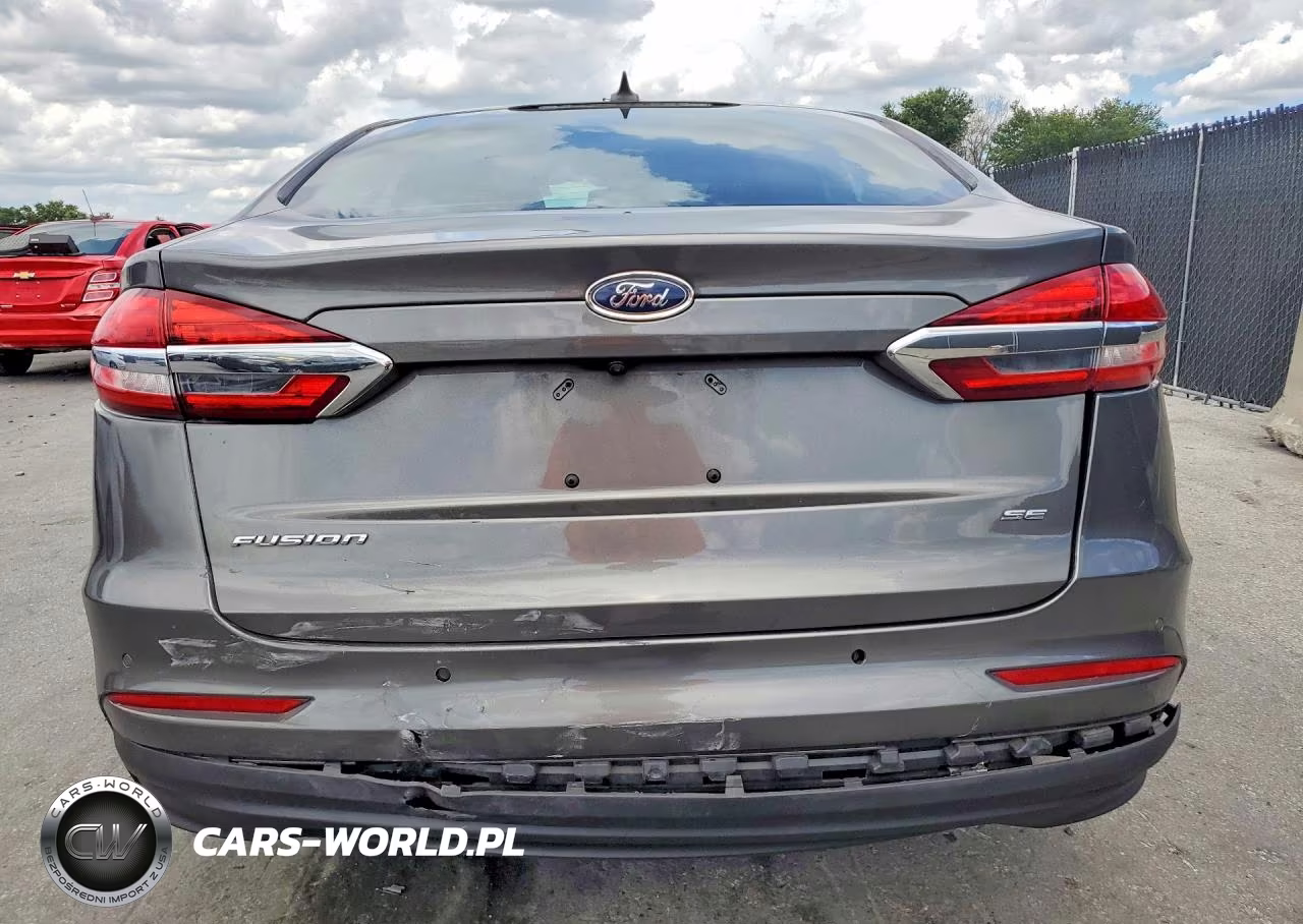 2019 Ford Fusion Se VIN:3FA6P0H74KR122375 - 6