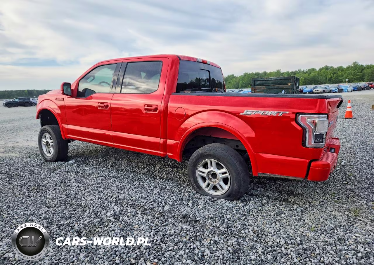 2017 Ford F150 Supercrew VIN:1FTEW1CG9HKE45940 - 2