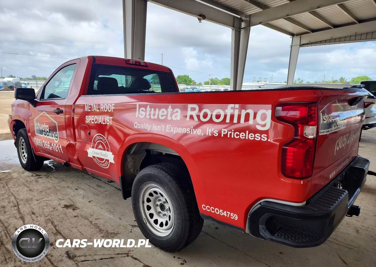 2021 Chevrolet Silverado C1500 VIN:3GCNWAEK2MG386345 - 2