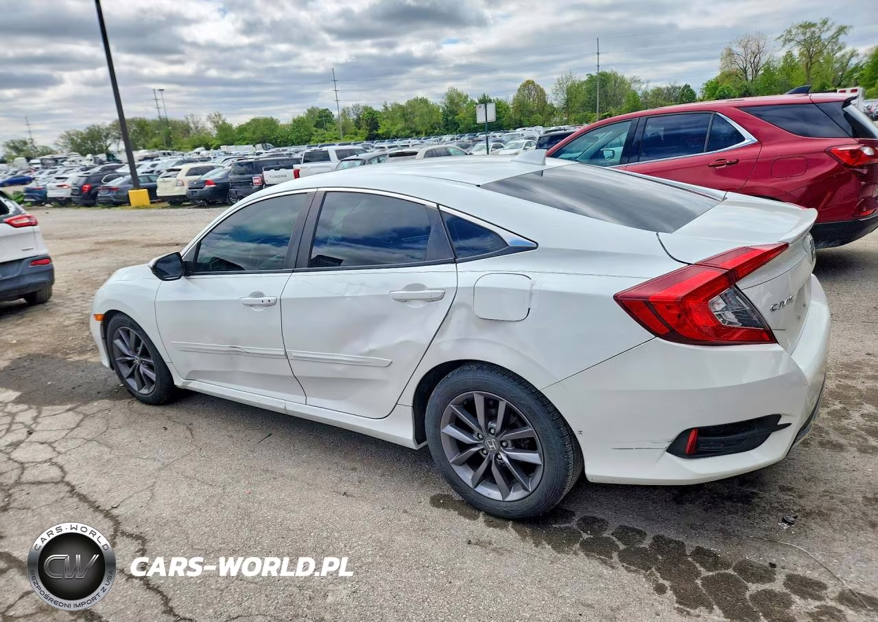 2019 Honda Civic Ex VIN:19XFC1F35KE009702 - 2