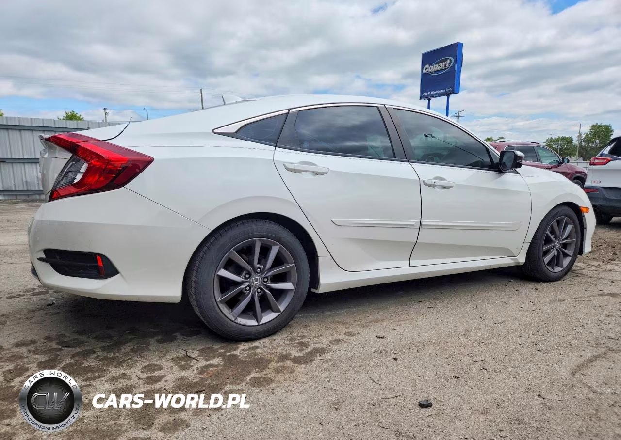 2019 Honda Civic Ex VIN:19XFC1F35KE009702 - 3
