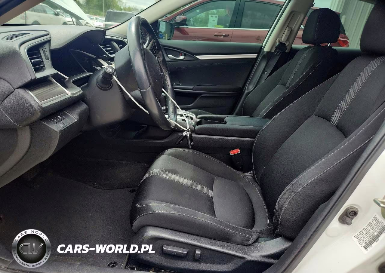 2019 Honda Civic Ex VIN:19XFC1F35KE009702 - 7
