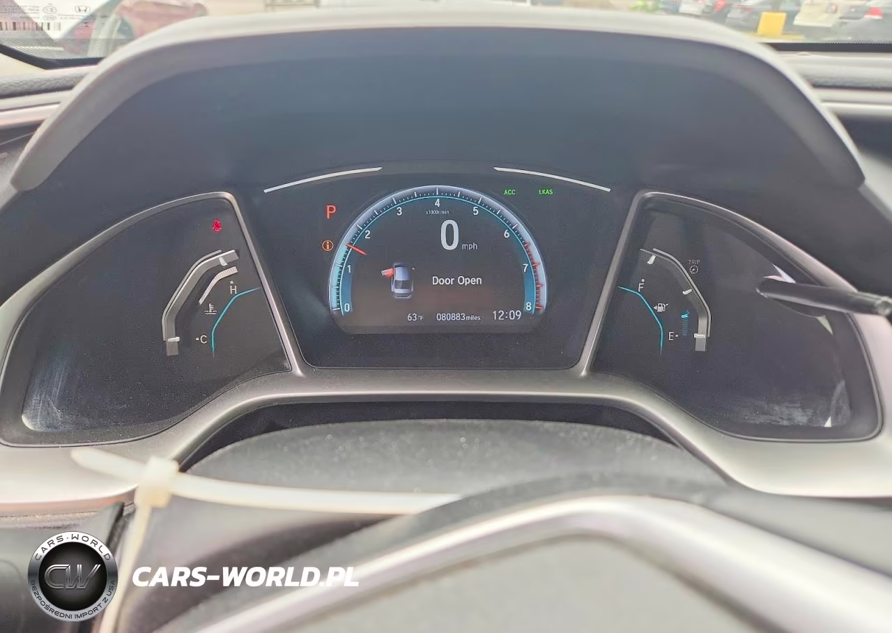 2019 Honda Civic Ex VIN:19XFC1F35KE009702 - 9