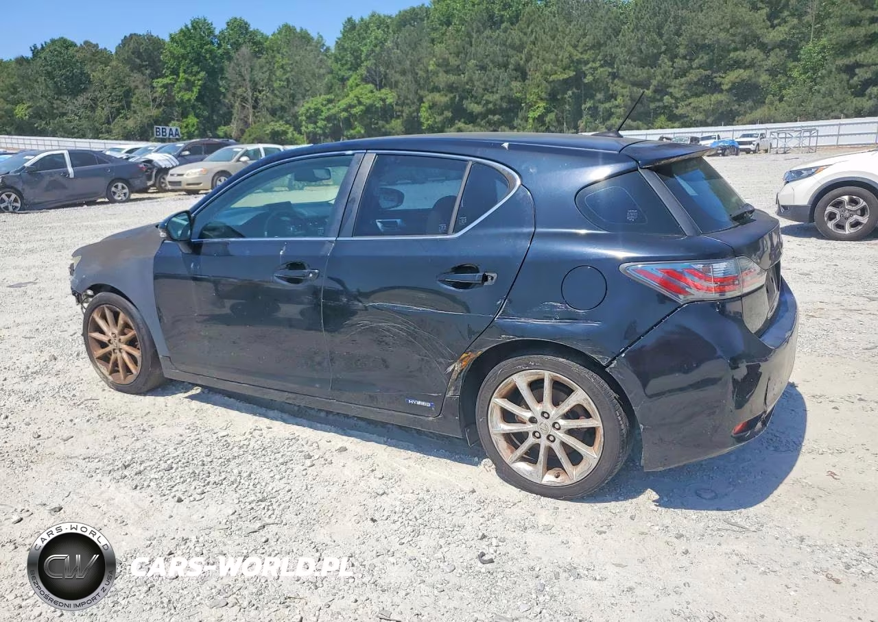 2012 Lexus Ct 200 VIN:JTHKD5BH9C2049511 - 2