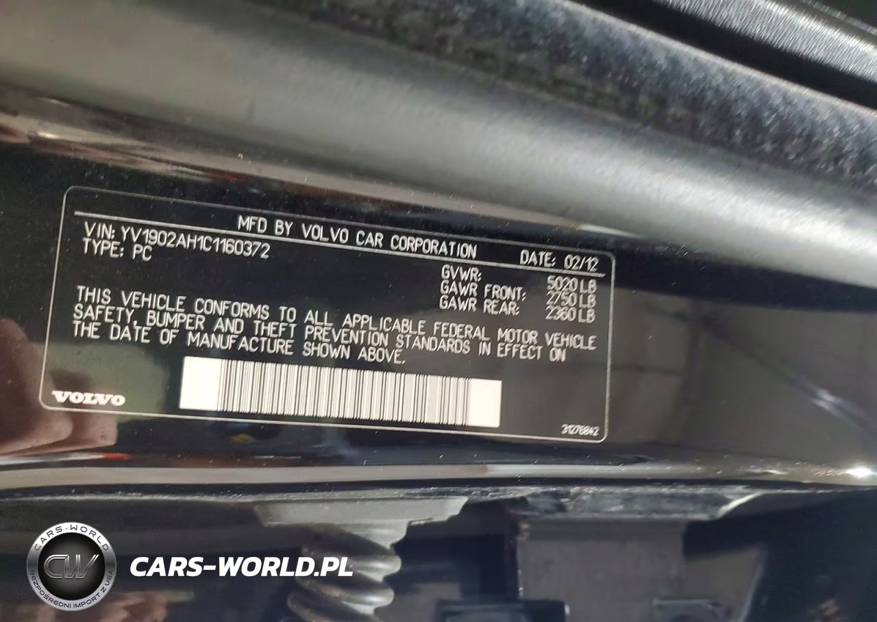 2012 Volvo S80 T6 VIN:YV1902AH1C1160372 - 13