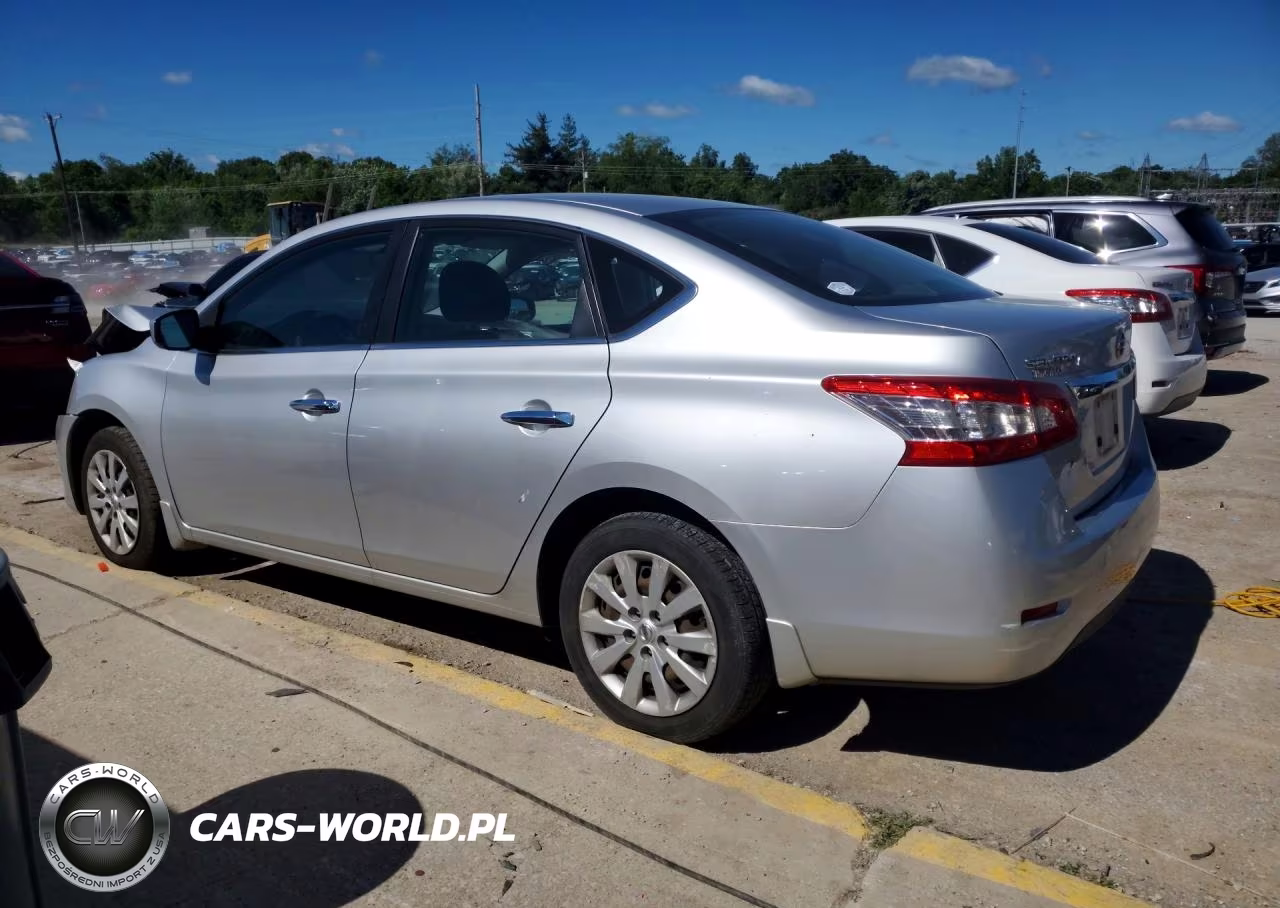 2015 Nissan Sentra S VIN:3N1AB7APXFY315702 - 2